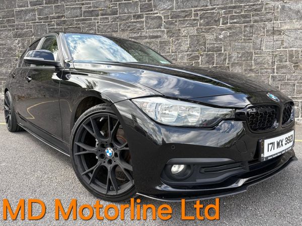 BMW 3-Series Saloon, Diesel, 2017, Black