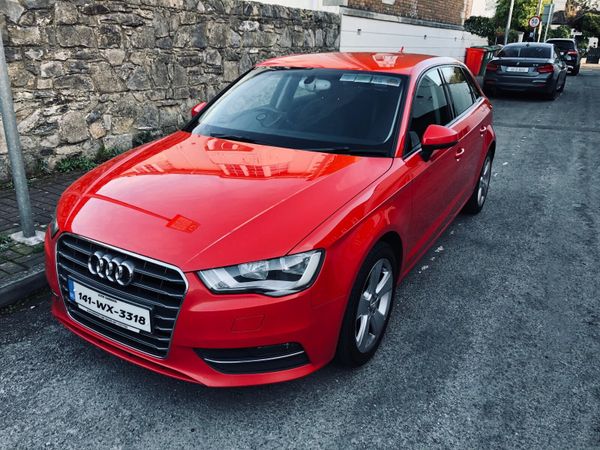 Audi A3 Hatchback, Diesel, 2014, Red