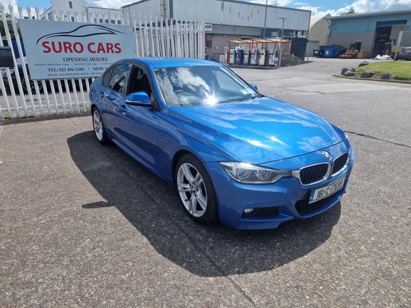 BMW 3-Series Saloon, Petrol Plug-in Hybrid, 2016, Blue