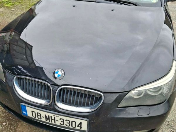 BMW 5-Series Saloon, Diesel, 2008, Black