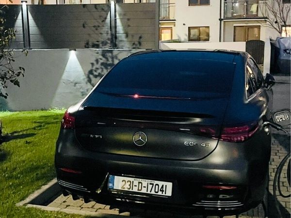 Mercedes-Benz EQE Saloon, Electric, 2023, Green