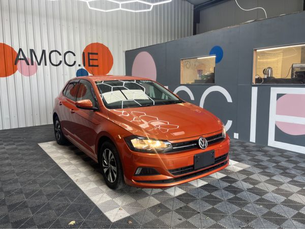 Volkswagen Polo Hatchback, Petrol, 2019, Orange