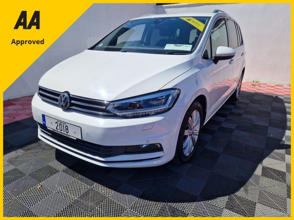 Volkswagen Touran MPV, Diesel, 2018, White