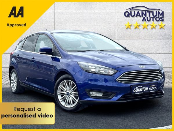 Ford Focus Hatchback, Diesel, 2017, Blue