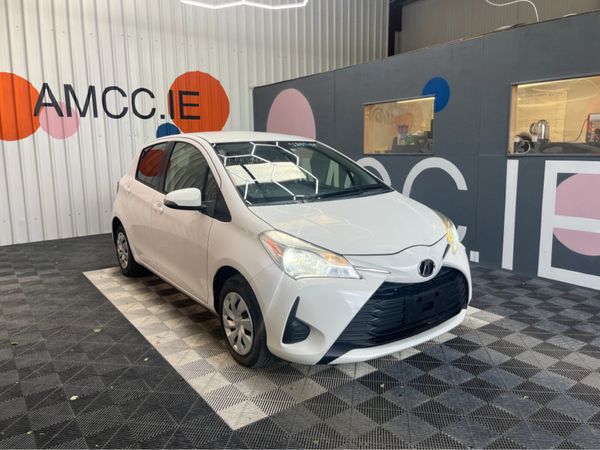 Toyota Vitz Hatchback, Petrol, 2017, White