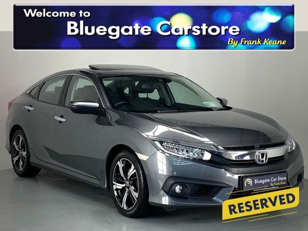Honda Civic Saloon, Petrol, 2019, Grey