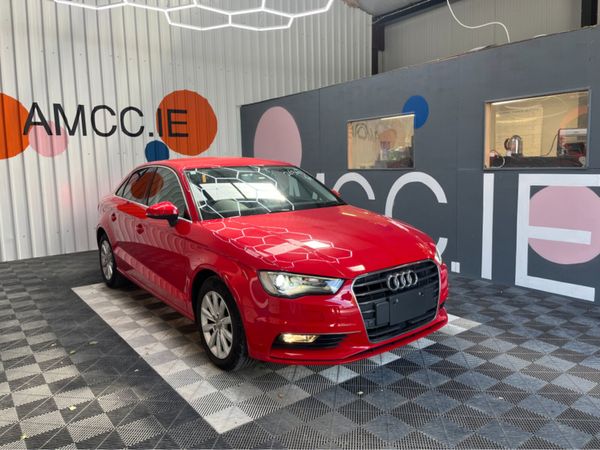 Audi A3 Saloon, Petrol, 2016, Red