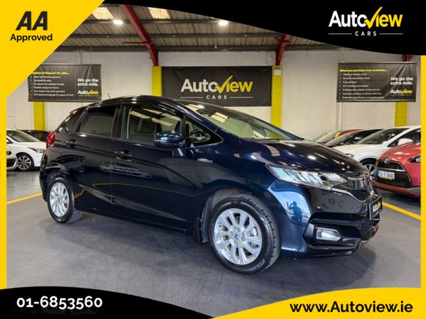 Honda Fit Hatchback, Petrol Hybrid, 2019, Blue