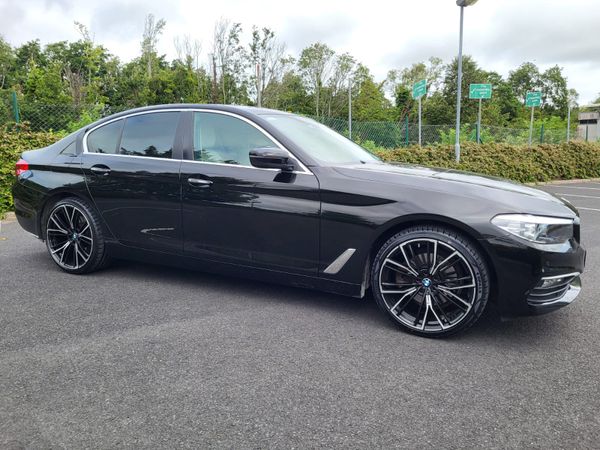 BMW 5-Series Saloon, Diesel, 2018, Black