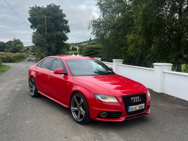 Audi A4 Saloon, Diesel, 2009, Red