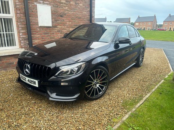 Mercedes-Benz C-Class Saloon, Diesel, 2017, Black