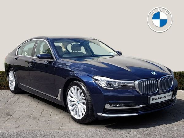 BMW 7-Series Saloon, Diesel, 2017, Blue