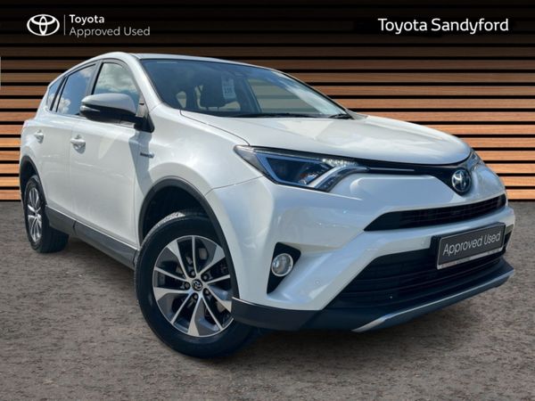 Toyota RAV4 SUV, Petrol Hybrid, 2017, White