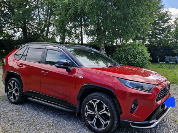 Toyota RAV4 SUV, Petrol Hybrid, 2022, Red