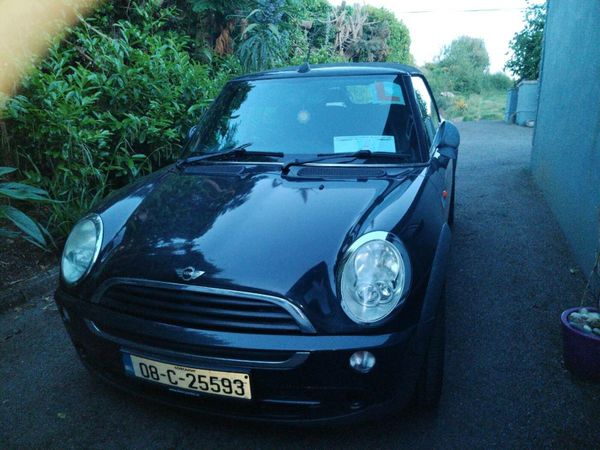 Mini One Convertible, Petrol, 2008, Black