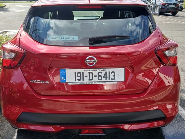 Nissan Micra Hatchback, Petrol, 2019, Red