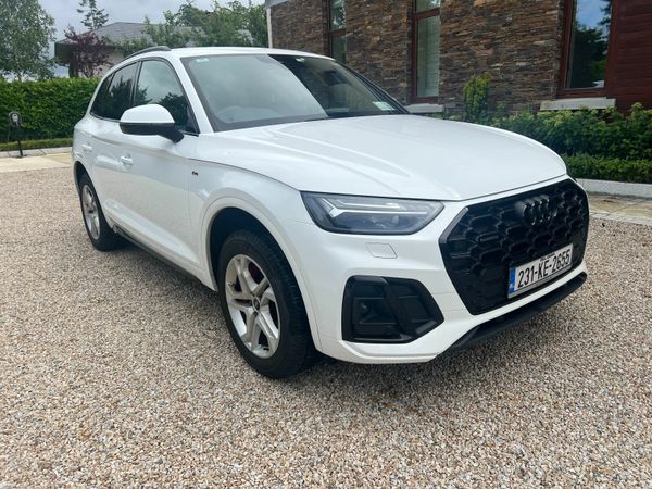 Audi Q5 SUV, Petrol Plug-in Hybrid, 2023, White