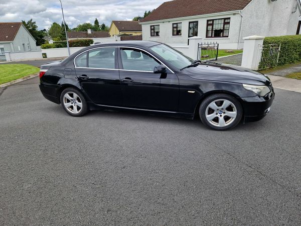 BMW 5-Series Saloon, Diesel, 2008, Black