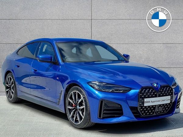 BMW 4-Series Saloon, Diesel, 2022, Blue