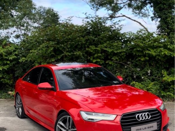 Audi A6 Saloon, Diesel, 2015, Red