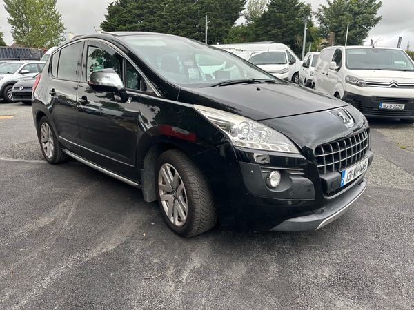 Peugeot 3008 MPV, Diesel Hybrid, 2013, Black