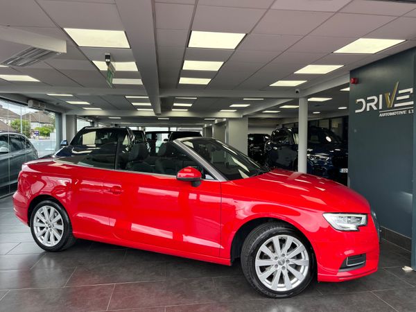 Audi A3 Convertible, Diesel, 2016, Red