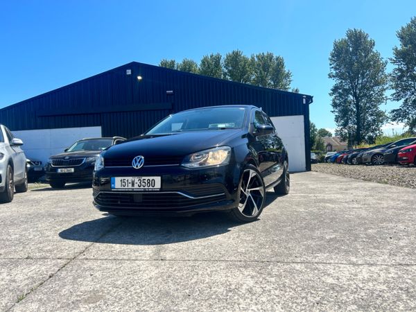 Volkswagen Polo Hatchback, Petrol, 2015, Black