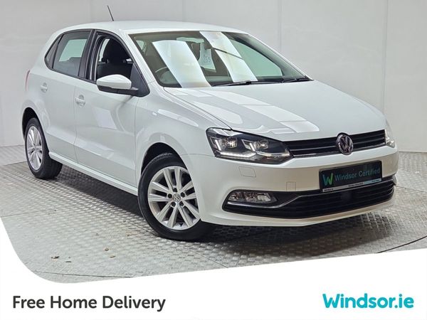 Volkswagen Polo Hatchback, Petrol, 2018, White