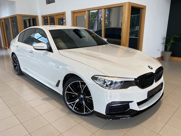 BMW 5-Series Saloon, Diesel, 2018, White