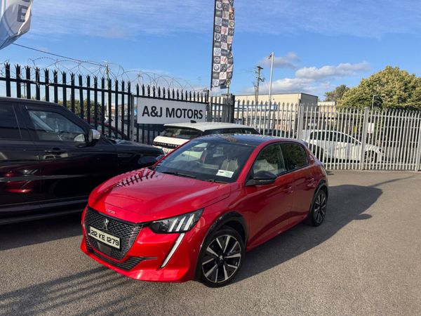 Peugeot 208 Hatchback, Petrol, 2021, Red
