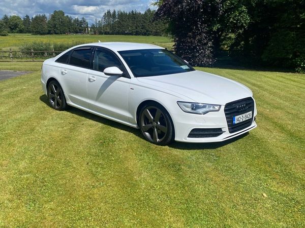 Audi A6 Saloon, Diesel, 2014, White