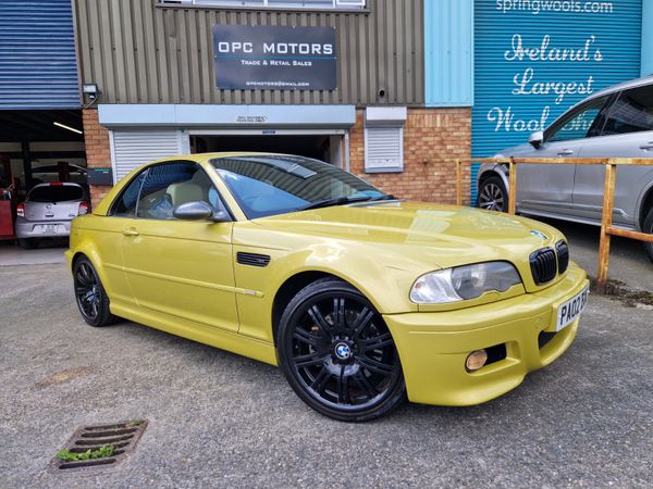BMW 3-Series Convertible, Petrol, 2002, Yellow