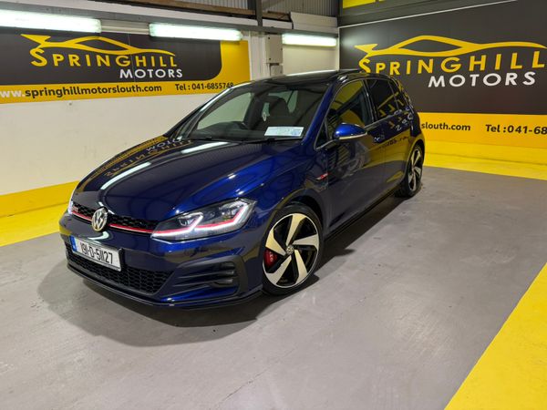 Volkswagen Golf Hatchback, Petrol, 2019, Blue