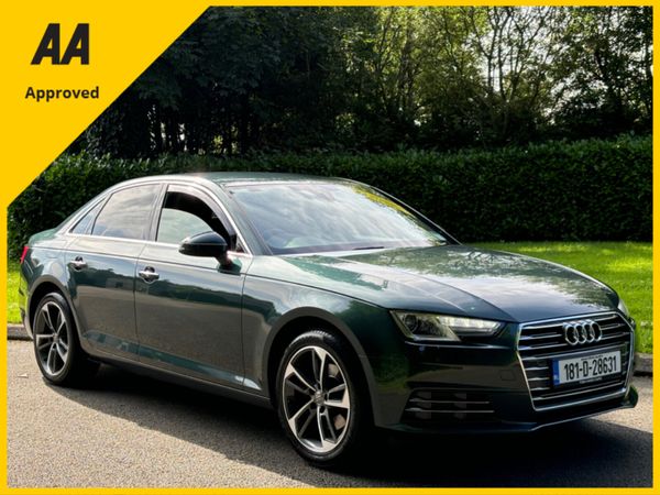 Audi A4 Saloon, Petrol, 2018, Green
