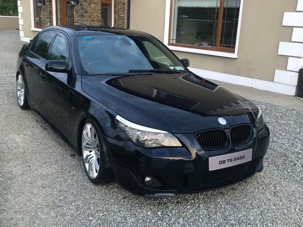 BMW 5-Series Saloon, Diesel, 2009, Black