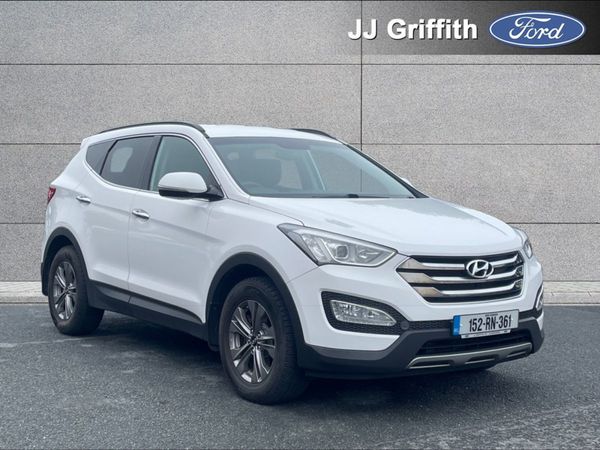Hyundai Santa Fe SUV, Diesel, 2015, White