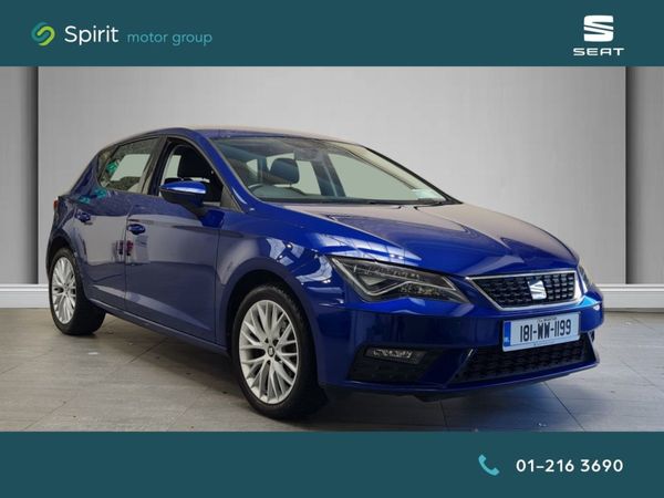 SEAT Leon Hatchback, Petrol, 2018, Blue