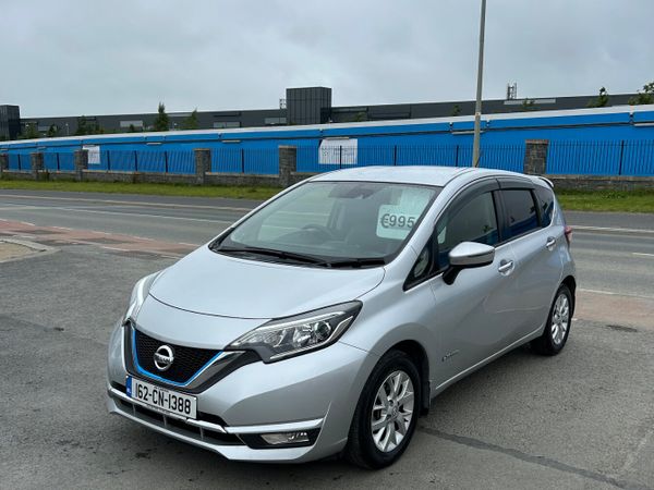 Nissan Note Hatchback, Hybrid, 2016, Silver