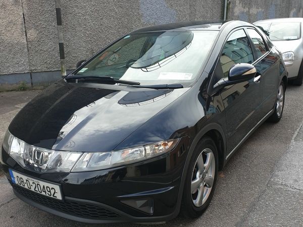 Honda Civic Hatchback, Petrol, 2008, Black