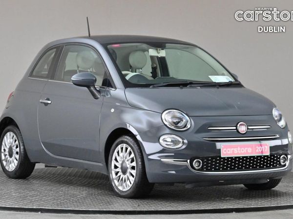 Fiat 500 Hatchback, Petrol, 2017, Grey