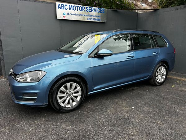 Volkswagen Golf Estate, Diesel, 2015, Blue