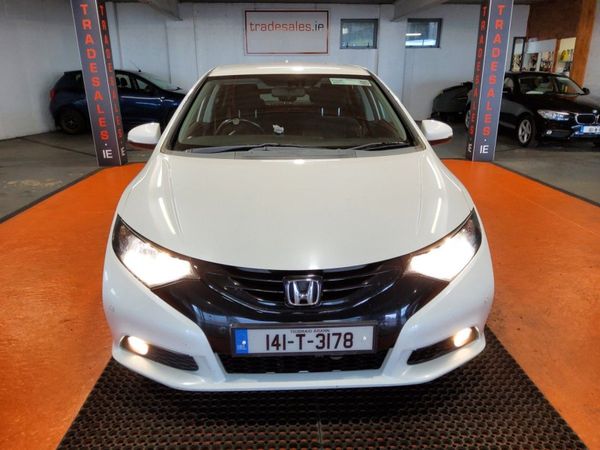 Honda Civic Hatchback, Diesel, 2014, White