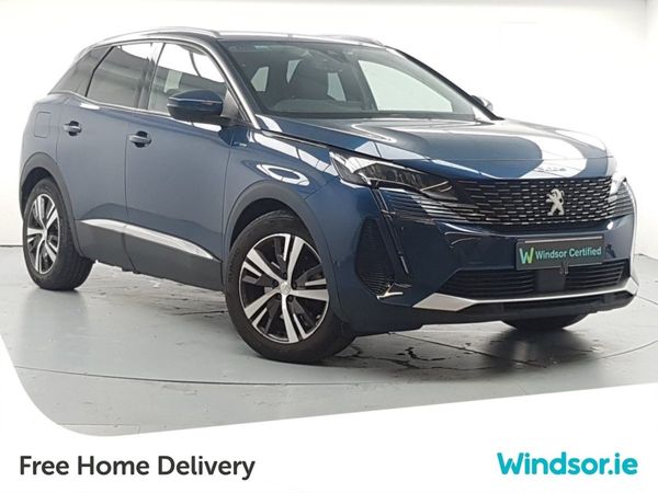 Peugeot 3008 MPV, Petrol Plug-in Hybrid, 2021, Blue