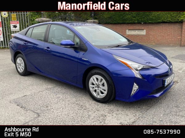 Toyota Prius Hatchback, Petrol Hybrid, 2018, Blue