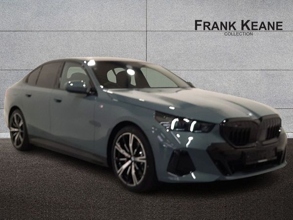 BMW 5-Series Saloon, Petrol Plug-in Hybrid, 2025, Green