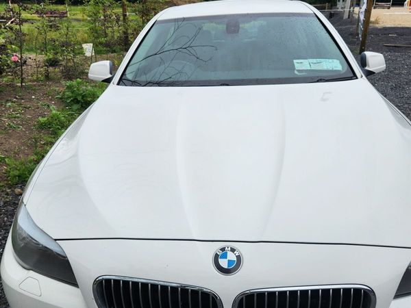 BMW 5-Series Saloon, Diesel, 2012, White