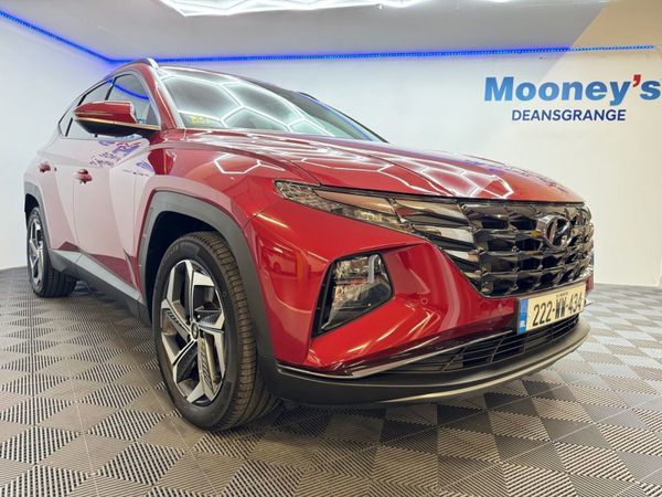 Hyundai Tucson SUV, Petrol Hybrid, 2022, Red