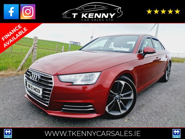 Audi A4 Saloon, Diesel, 2019, Red
