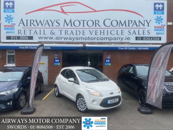 Ford KA Hatchback, Petrol, 2015, White