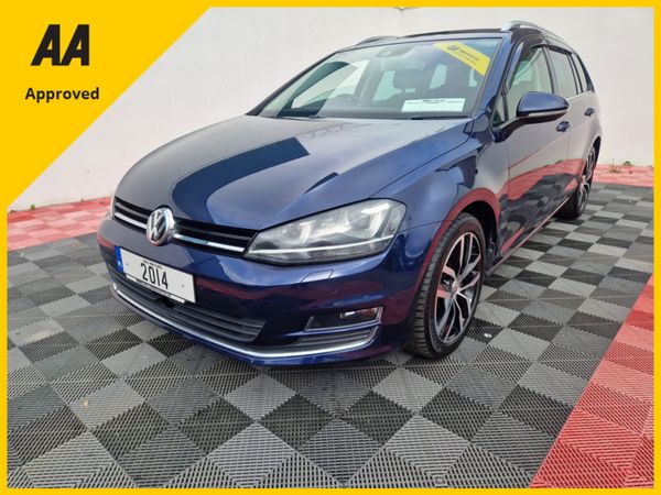 Volkswagen Golf Estate, Petrol, 2014, Blue